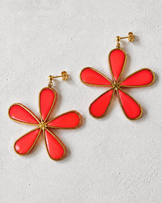 Pendientes Ilima Coral