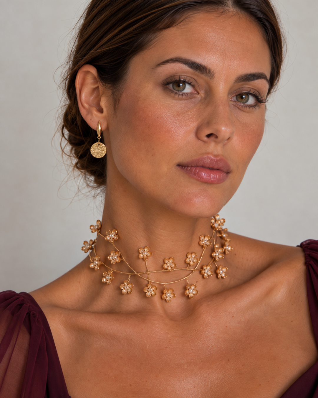 Halo Choker Gold