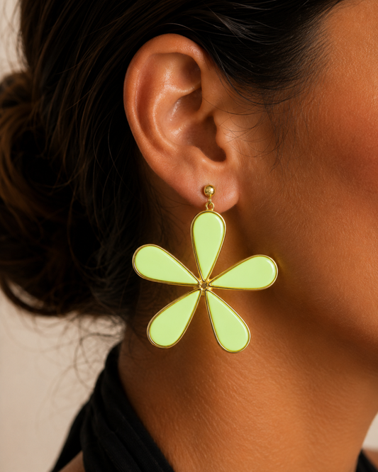 Pendientes Ilima Verde