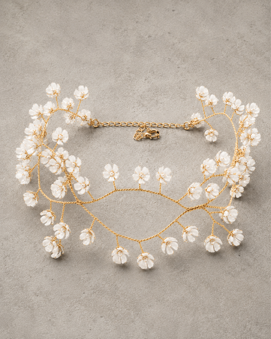 Choker Halo Blanco