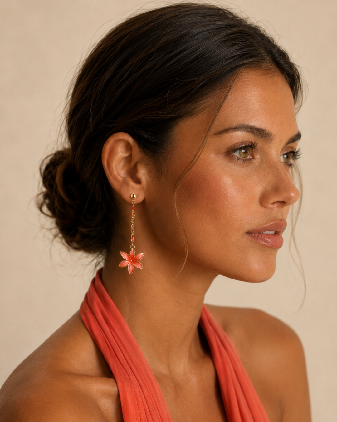 Pendientes Gala Coral